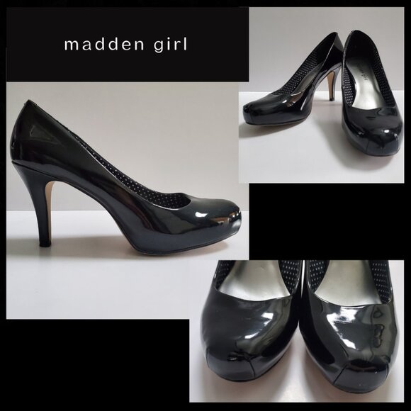 MADDEN GIRL Guetta Platform Heels Classic Pumps Office Siren Career Party Shoes - Picture 1 of 11